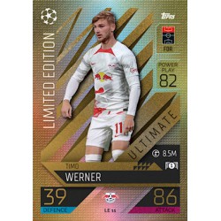 Topps Match Attax Extra Champions League 2022/2023 Limited Edition Timo Werner (RB Leipzig)
